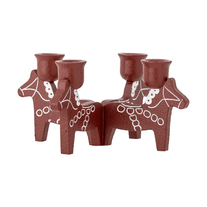 Siffer adventsstake - Rød, 23 cm - Bloomingville