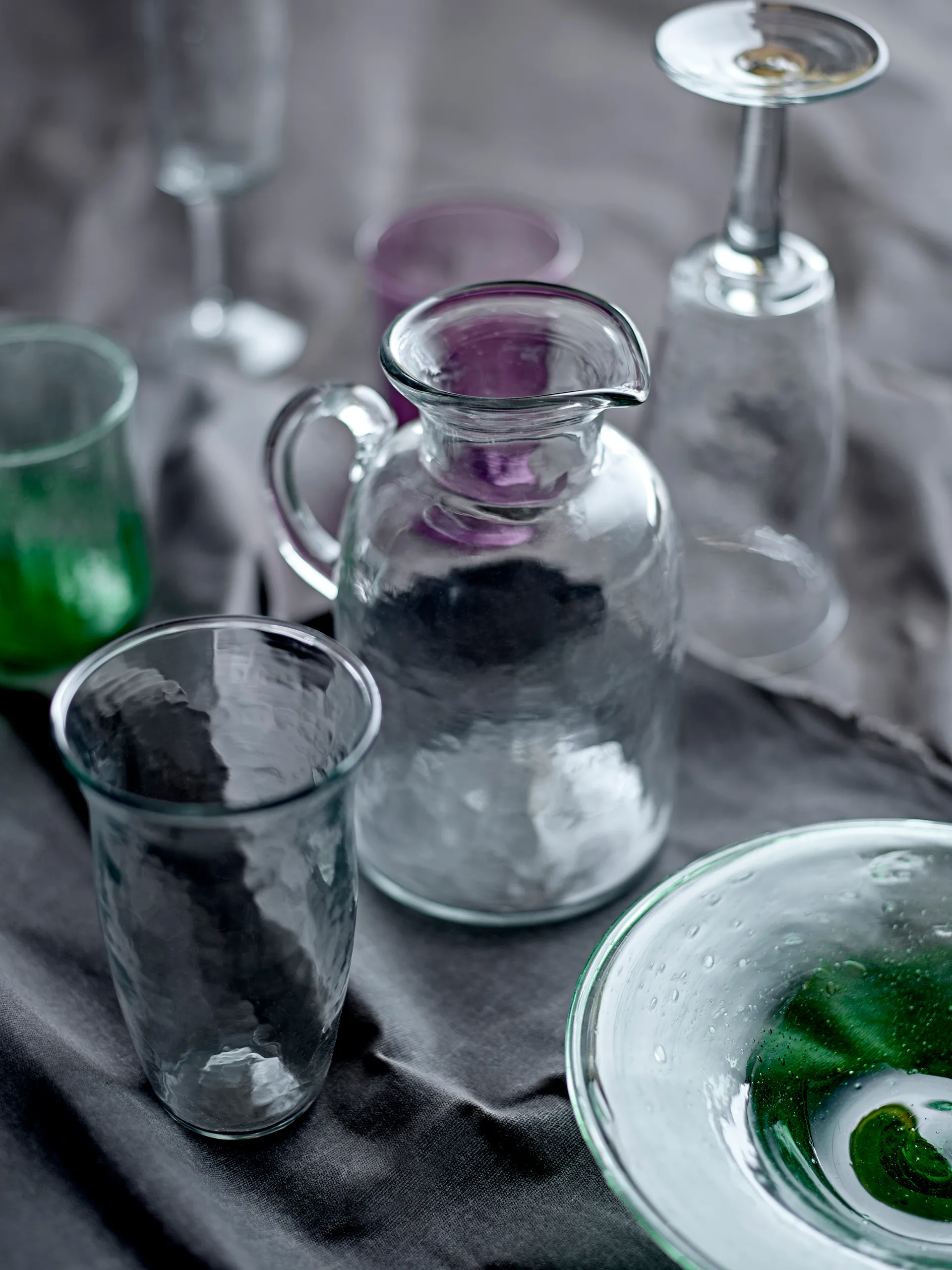 Sunil asjett 2-pakning, Grønn Bloomingville