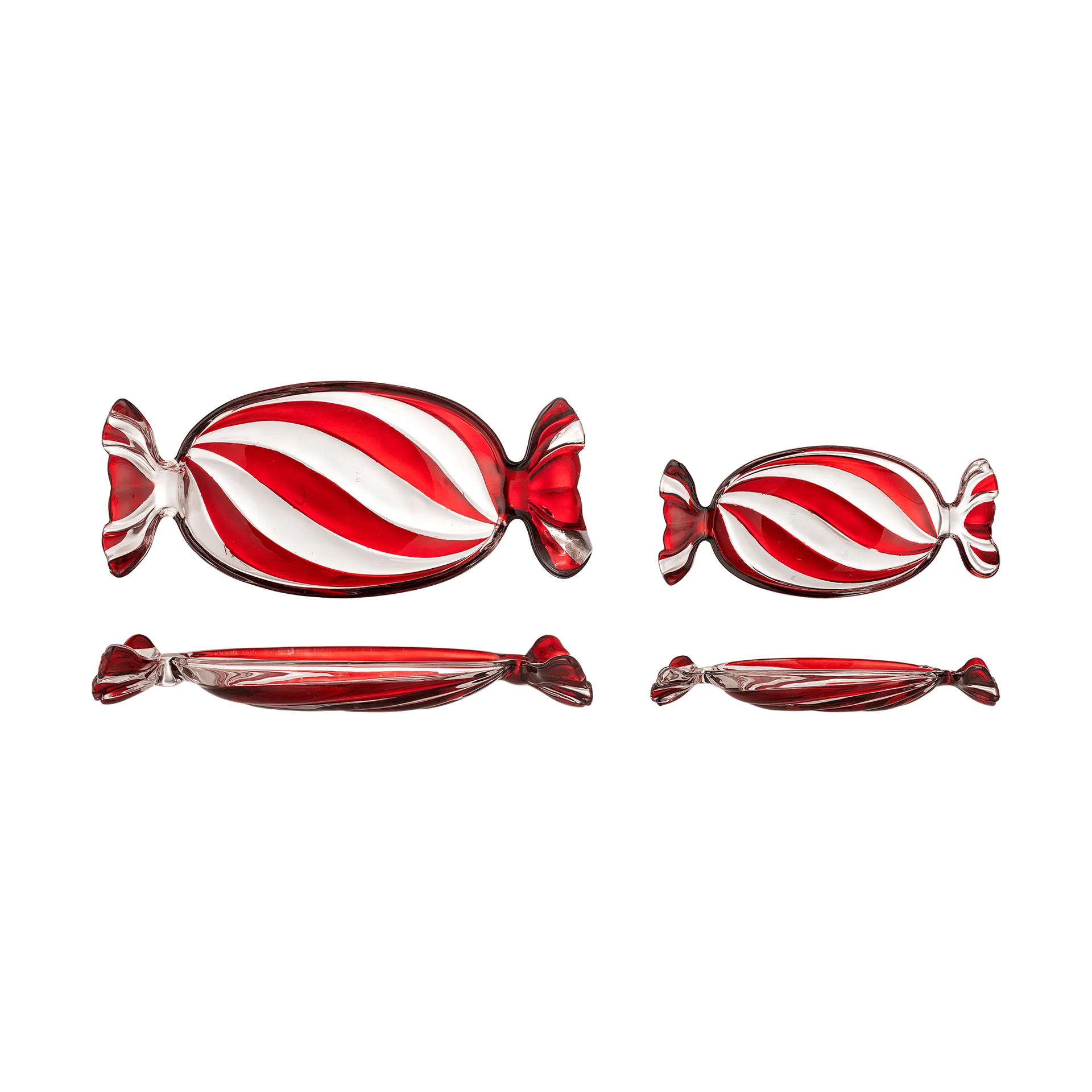 Bloomingville Sweetie serveringsfat Rød, 2 deler