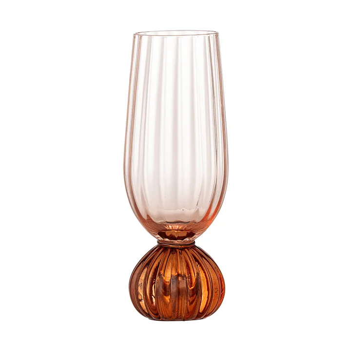 Taurin champagneglass 25 cl - Rose - Bloomingville
