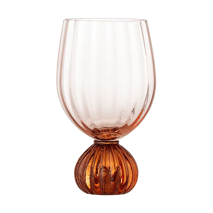 Taurin vinglass 43 cl - Rose - Bloomingville