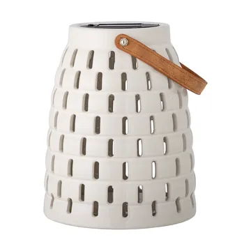 Trellis solcellelampe lanterne 20,5 cm - Natur - Bloomingville