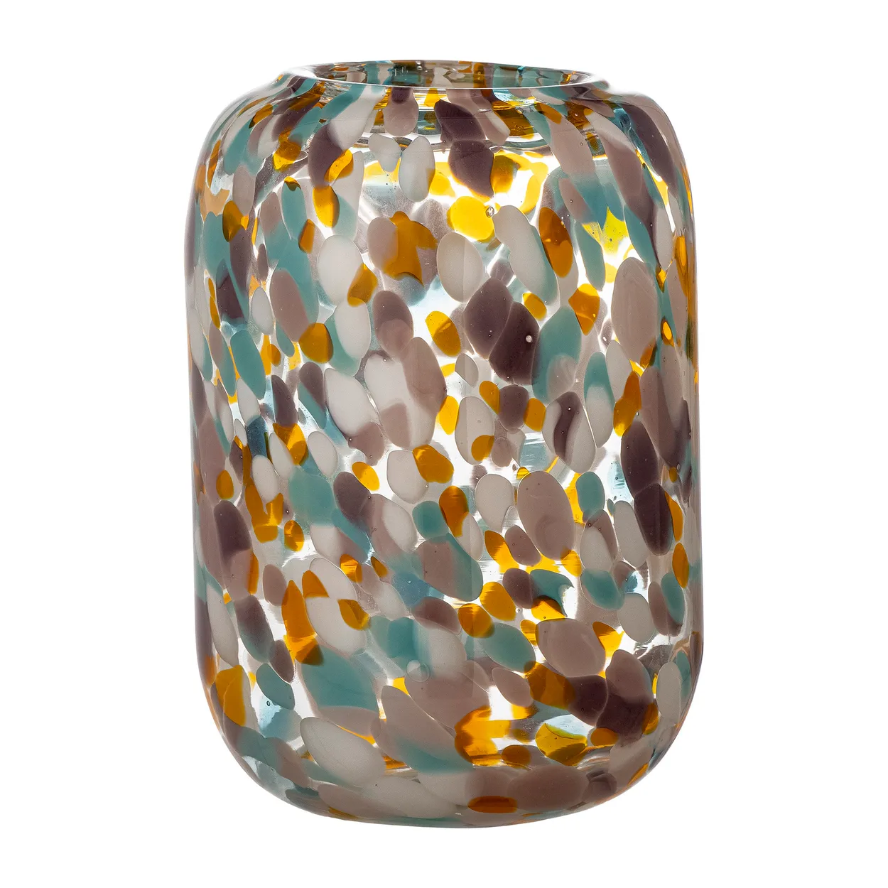 Bloomingville Vidia vase 18 cm Oransje