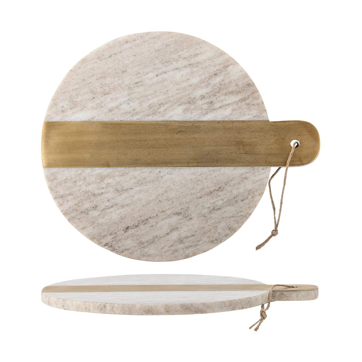 Bloomingville Villette skjærefjøl marmor 25x30,5 cm Natur