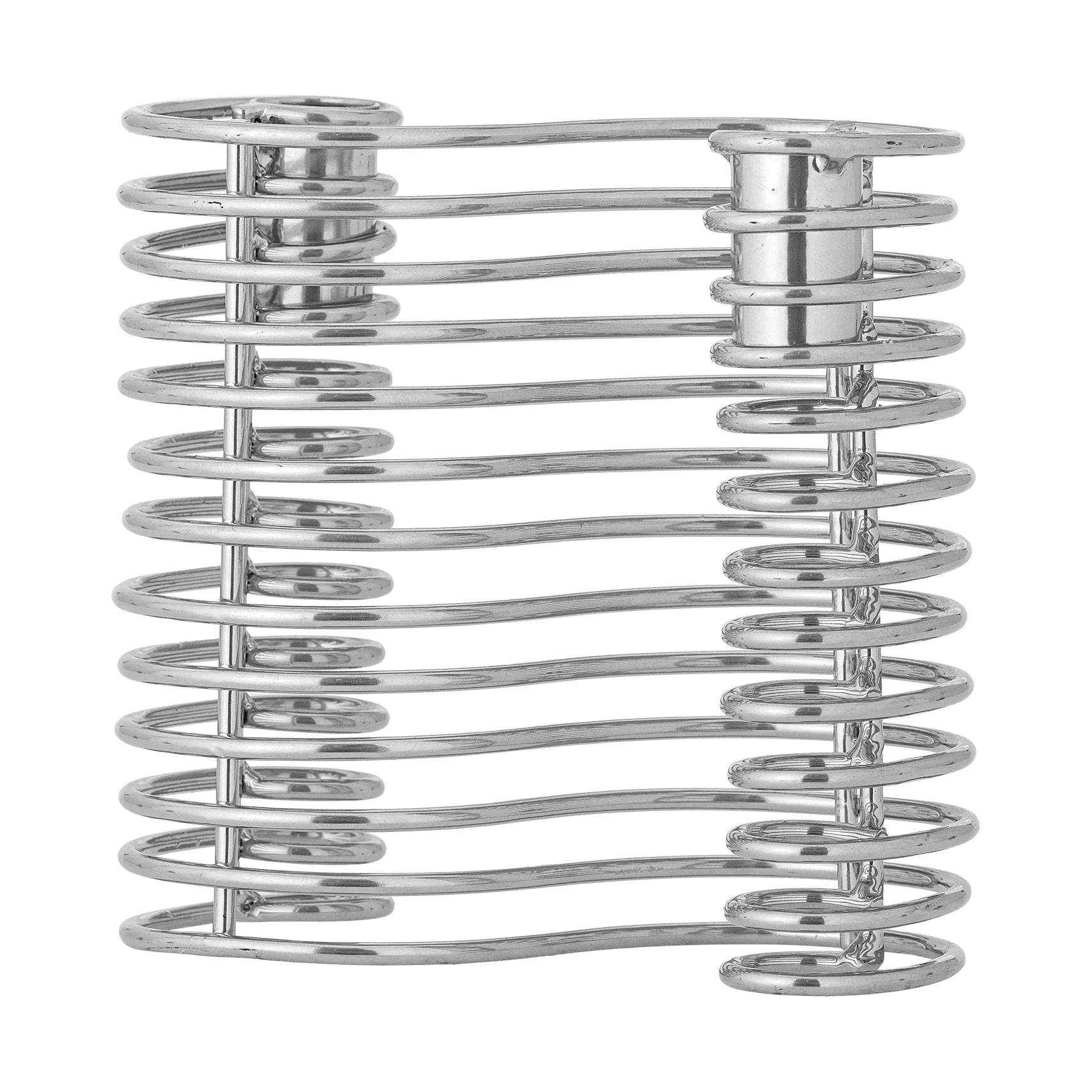 Wavela lysestake 15,5x14,5 cm, Sølv Bloomingville