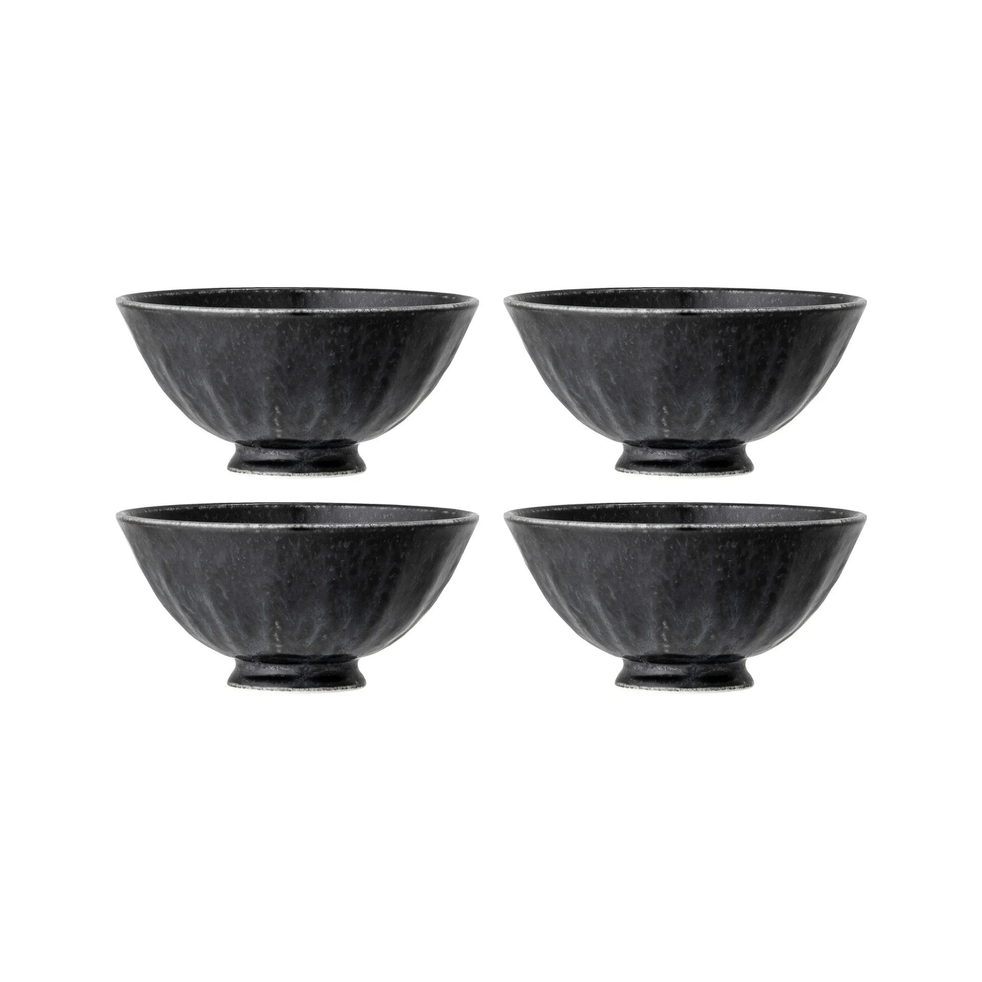 Yoko skål 13,5 cm 4-stk., Svart Bloomingville