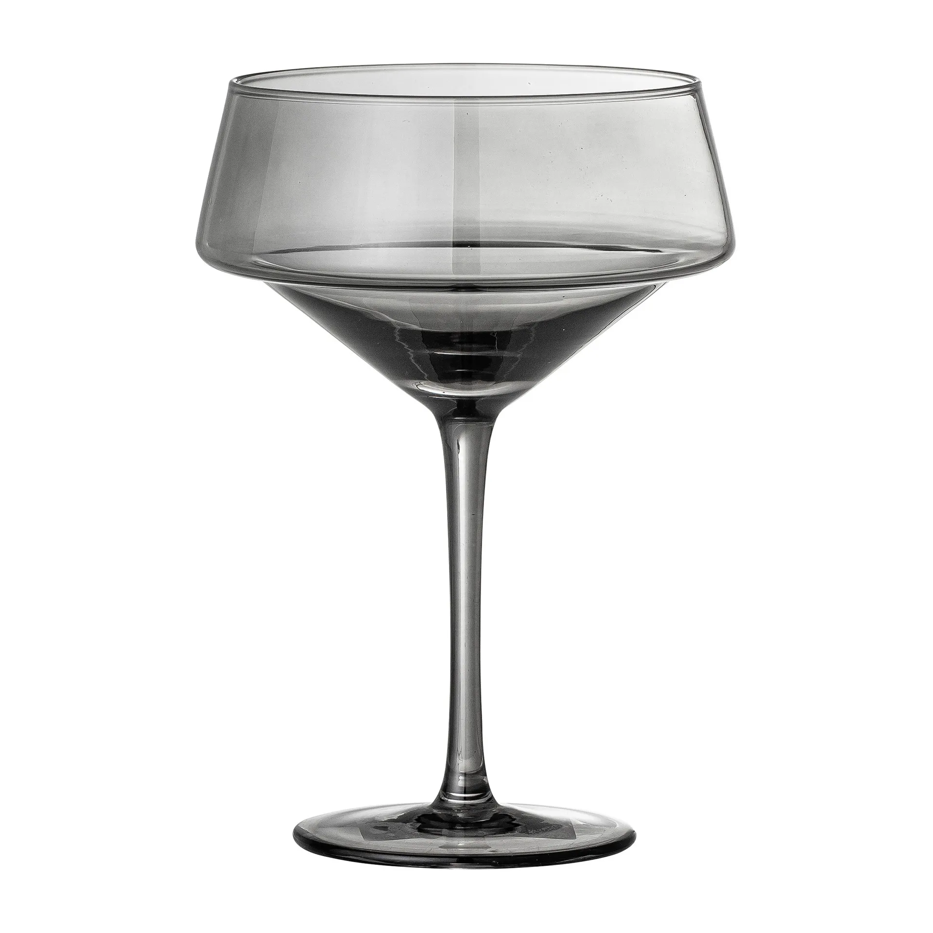 Yvette cocktailglass 33 cl 4-pakning, Grå Bloomingville