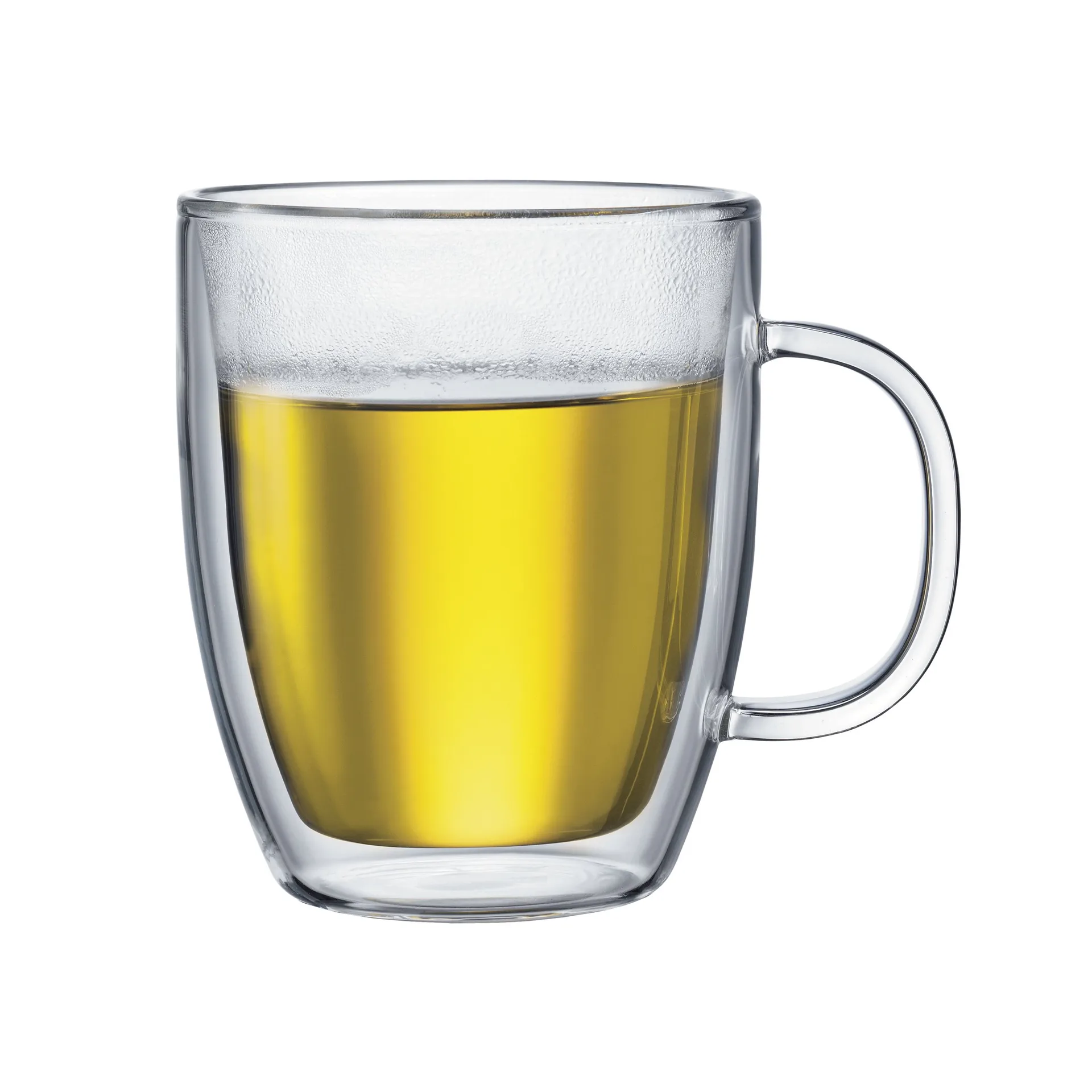 Bistro glass med dobbel vegg og hank 2-pakn., 0,45 l Bodum