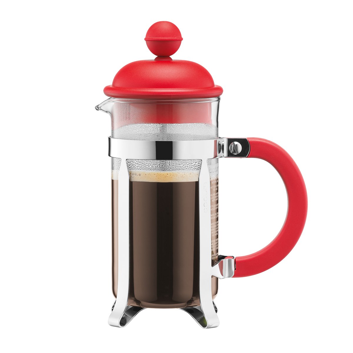 Bodum Caffettiera presskanne rød 3 kopper