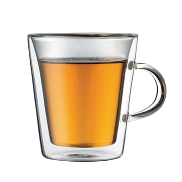 Canteen glass med med doble vegger 2 stk - 0,2 l - Bodum