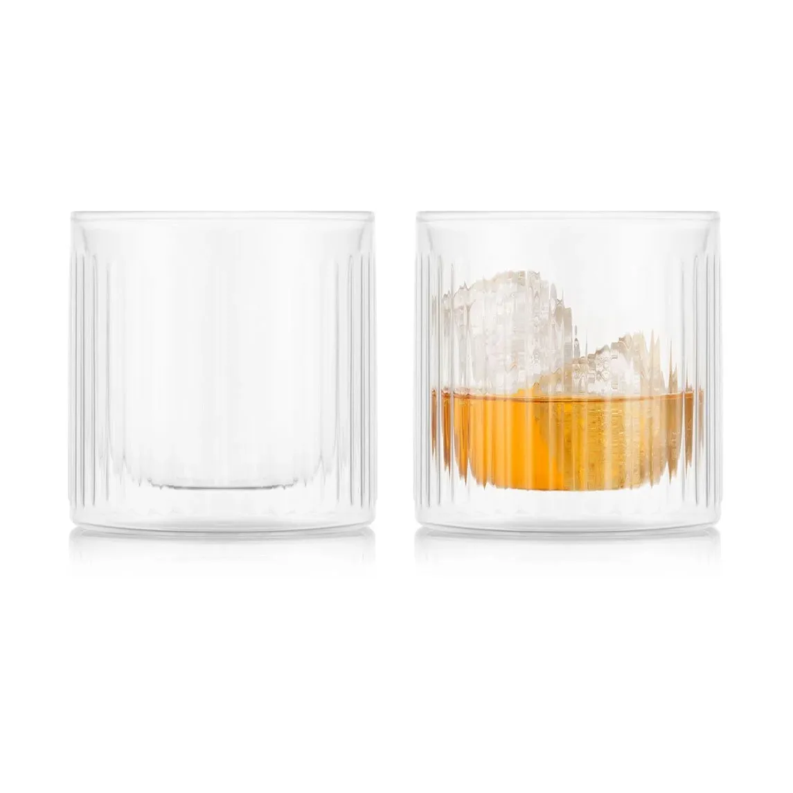 Bodum Douro Bar whiskyglass med dobbelt vegg 30 cl 2 pakn. Klar