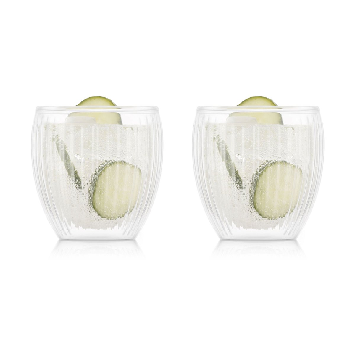 Bodum Pavina glass med dobbelt vegg 20 cl 2 pakn. Klar