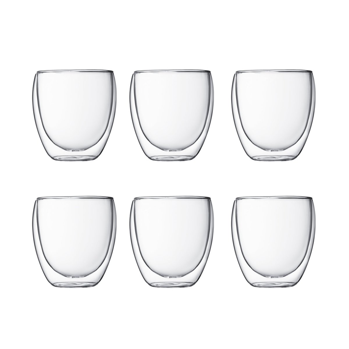 Bodum - Pavina glass 25 cl 6 stk