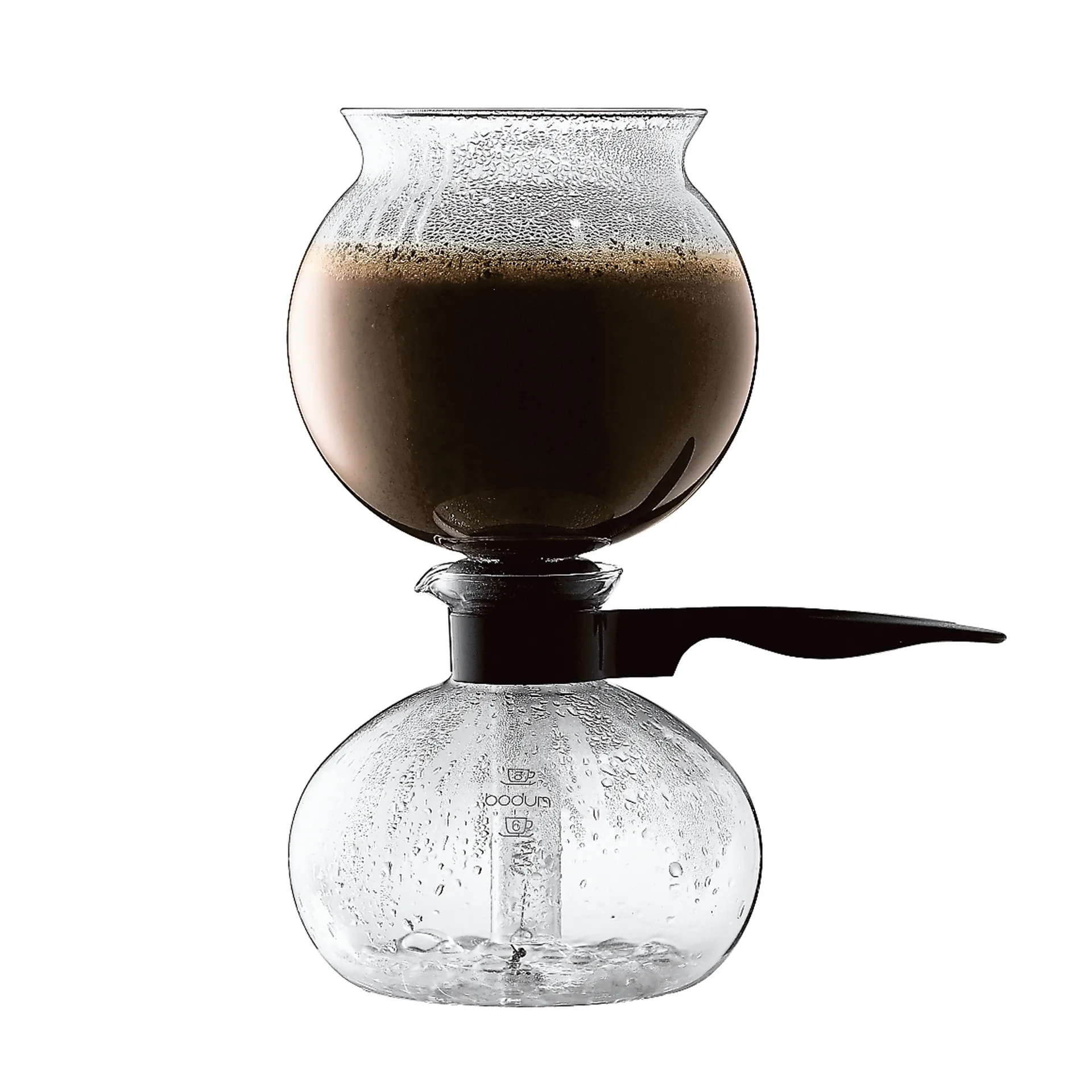 Pebo vakum kaffebrygger 1 L, 8 kobber Bodum