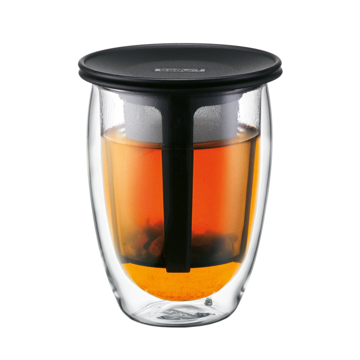 Bodum - Tea for one teglass m/sil 35 cl svart