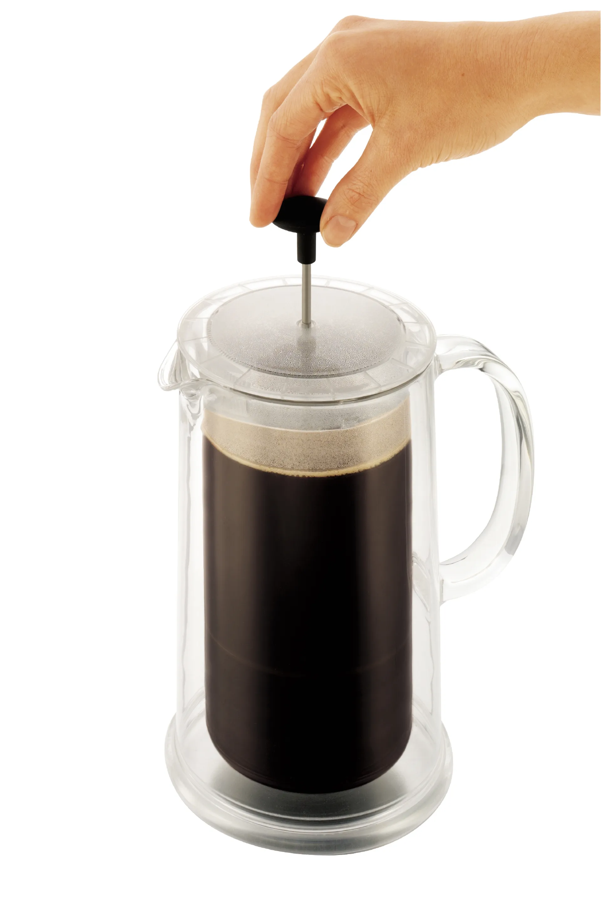 Thermia French presskanne dobbeltvegget 1 l, Transparent Bodum
