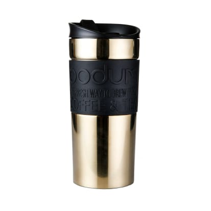 Travel mug reisekopp 35 cl, Gull metal Bodum