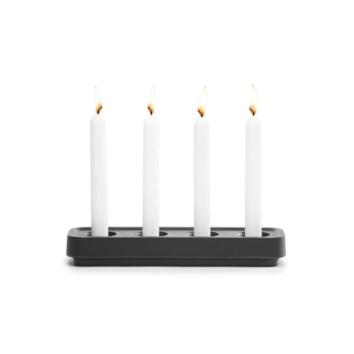 Born In Sweden Stumpastaken lyseholder svart lang
