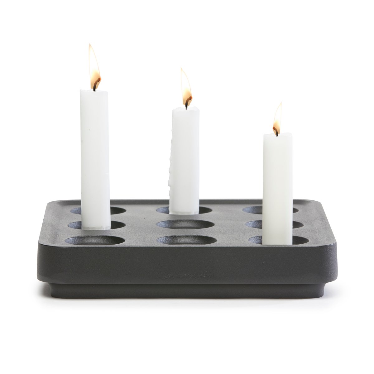 Born In Sweden Stumpastaken lyseholder svart liten