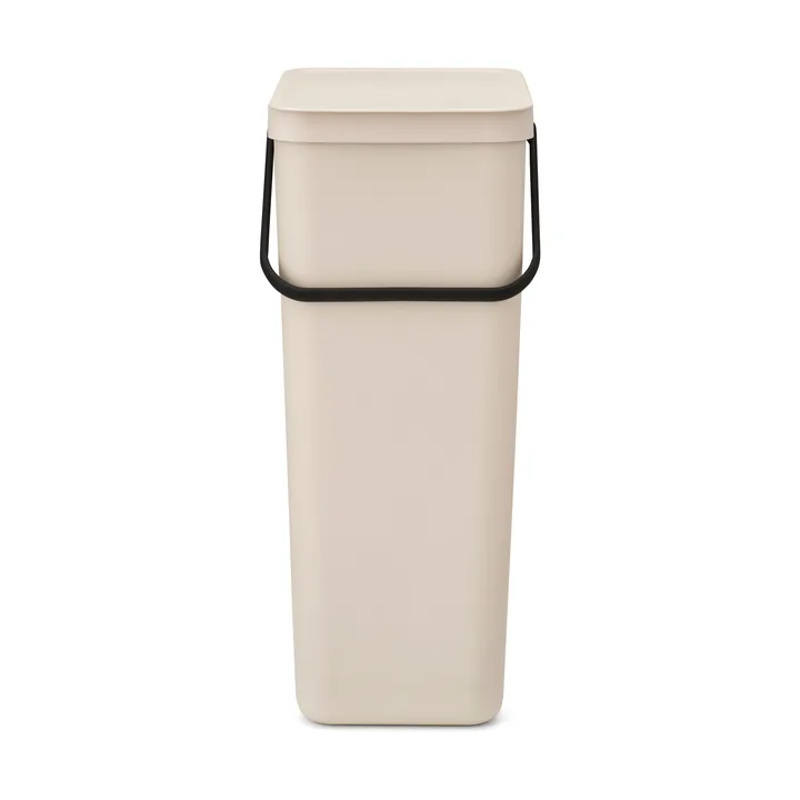 Avfallsbøtte Sort & Go 40L - Soft Beige - Brabantia