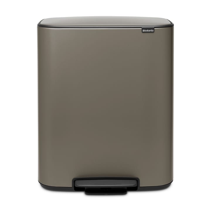 Bo bin pedalbøtte 2x30 L - Platinum - Brabantia