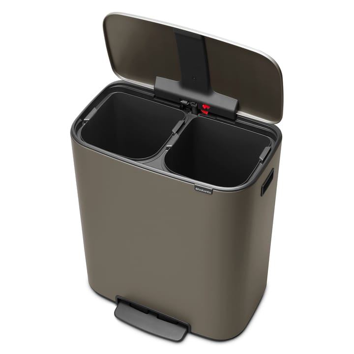 Bo bin pedalbøtte 2x30 L, Platinum Brabantia