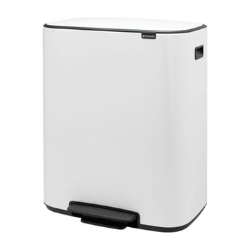 Bo bin pedalbøtte 2x30 L - White - Brabantia