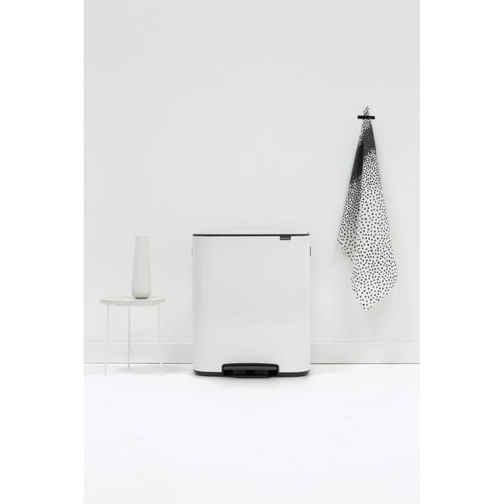 Bo bin pedalbøtte 2x30 L, White Brabantia