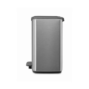 Bo pedalbøtte 12 l - Matt Steel Fingerprint Proof - Brabantia