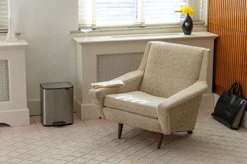 Bo pedalbøtte 12 l - Matt Steel Fingerprint Proof - Brabantia