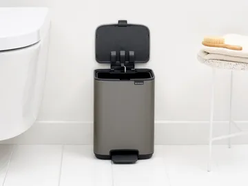 Bo pedalbøtte 4 L - Platinum - Brabantia
