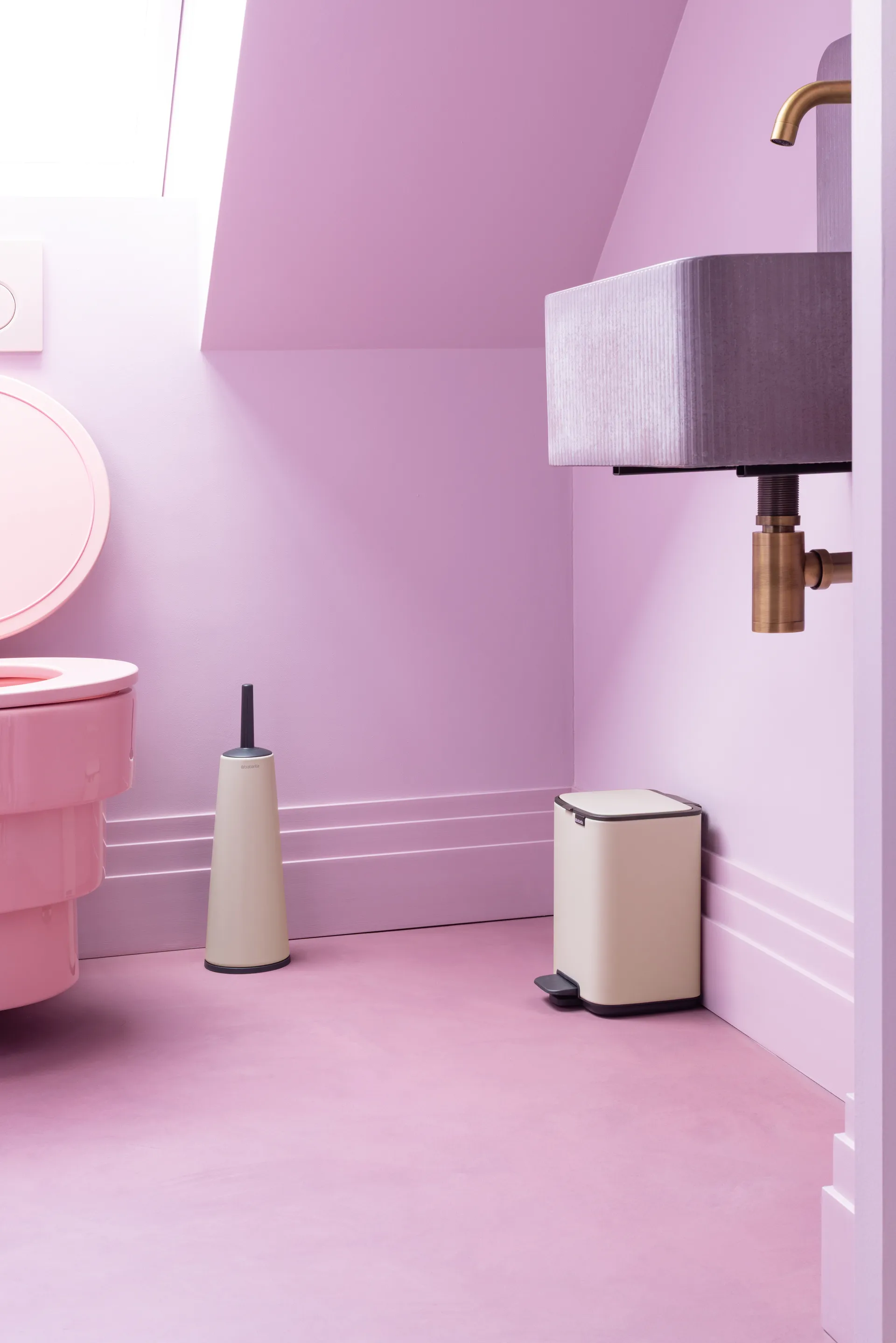 Bo pedalbøtte 4 L, Soft Beige Brabantia