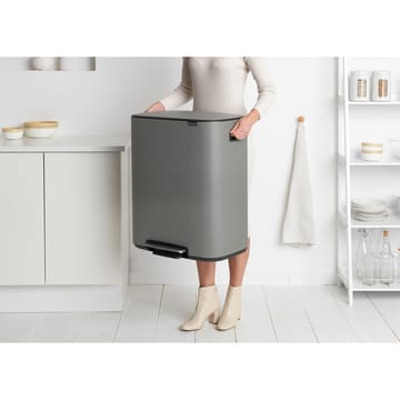 Bo pedalbøtte 60 L - Mineral concrete grey - Brabantia