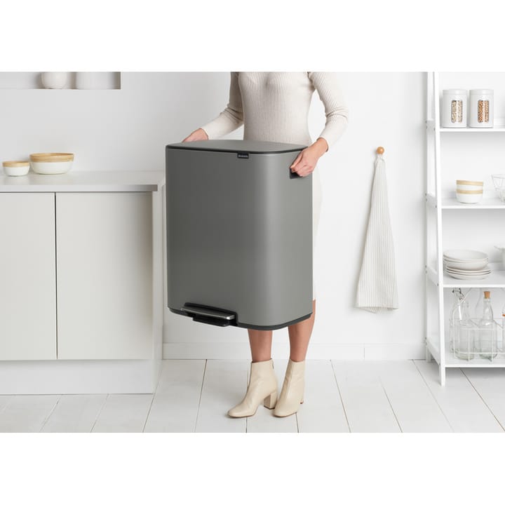 Bo pedalbøtte 60 L, Mineral concrete grey Brabantia