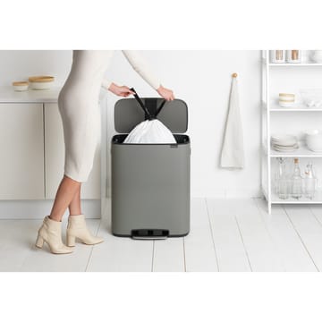 Bo pedalbøtte 60 L - Mineral concrete grey - Brabantia