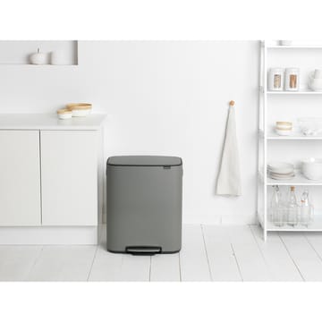 Bo pedalbøtte 60 L - Mineral concrete grey - Brabantia