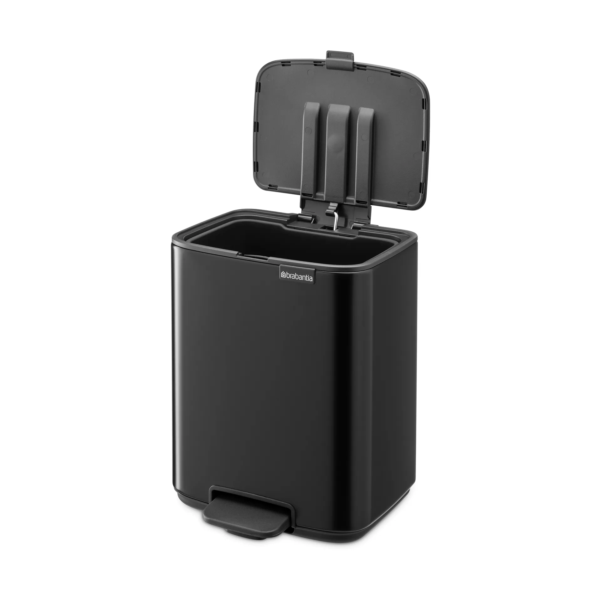 Bo pedalbøtte 7 l, Matt Black Brabantia