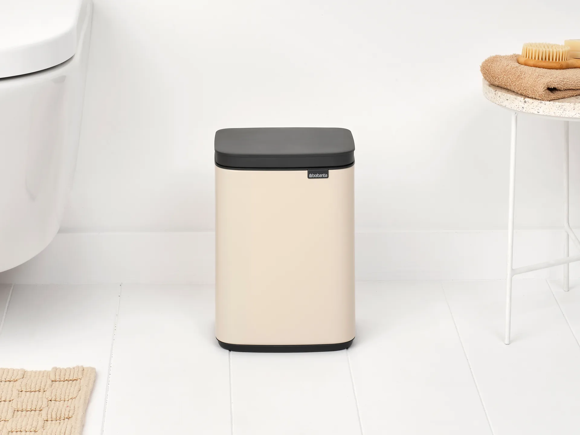 Bo søppelbøtte 4 L, Soft beige Brabantia