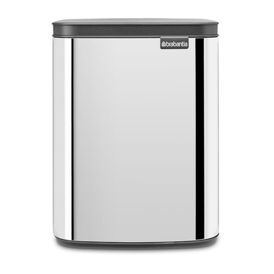 Brabantia Bo søppelbøtte 7 L Blankbørstet stål