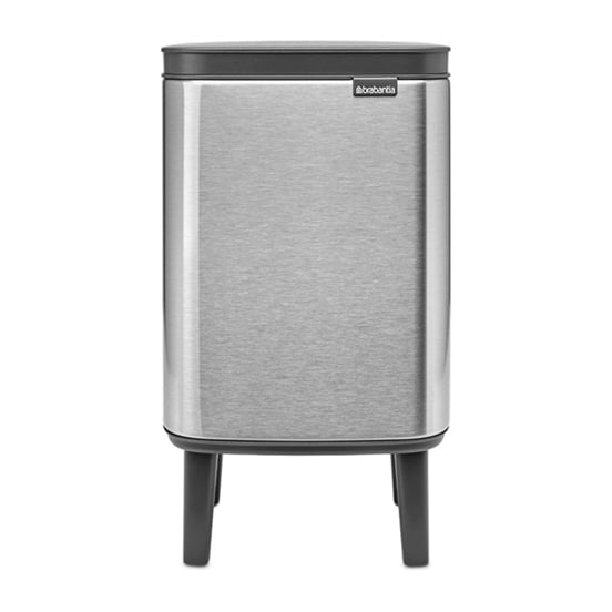 Brabantia Bo søppelbøtte høy 4 L Mattbørstet stål
