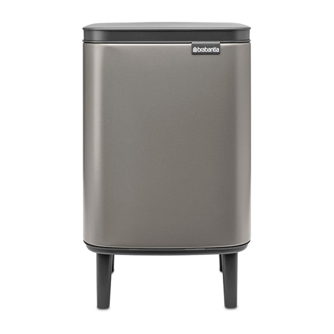 Brabantia Bo søppelbøtte høy 7 L Platinum