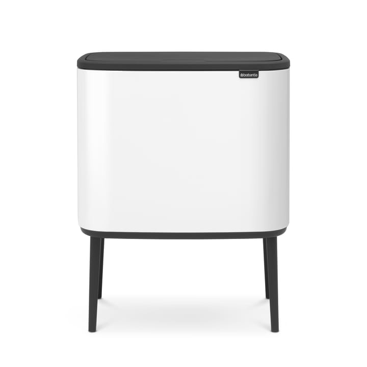 Bo touch bin 11+23 liter - hvit - Brabantia