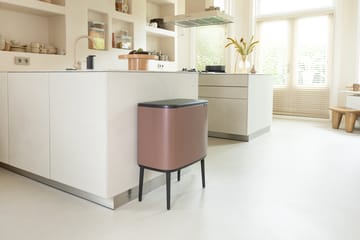 Bo touch bin 11+23 liter - Satin Taupe - Brabantia