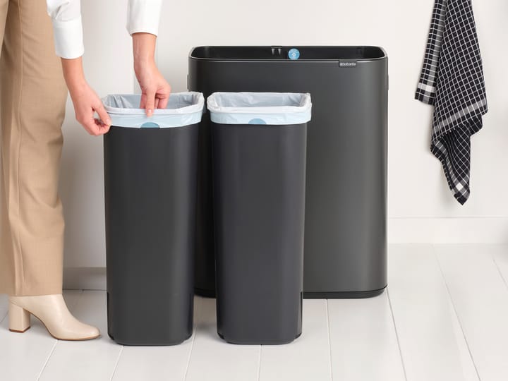 Bo touch bin 2 x 30 L, Confident grey Brabantia