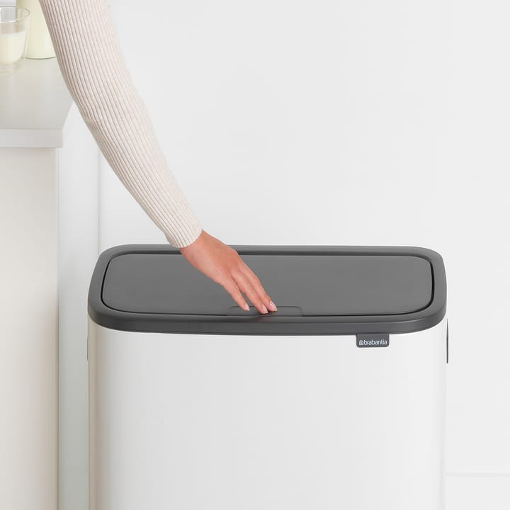 Bo touch bin 2 x 30 L, Hvit Brabantia