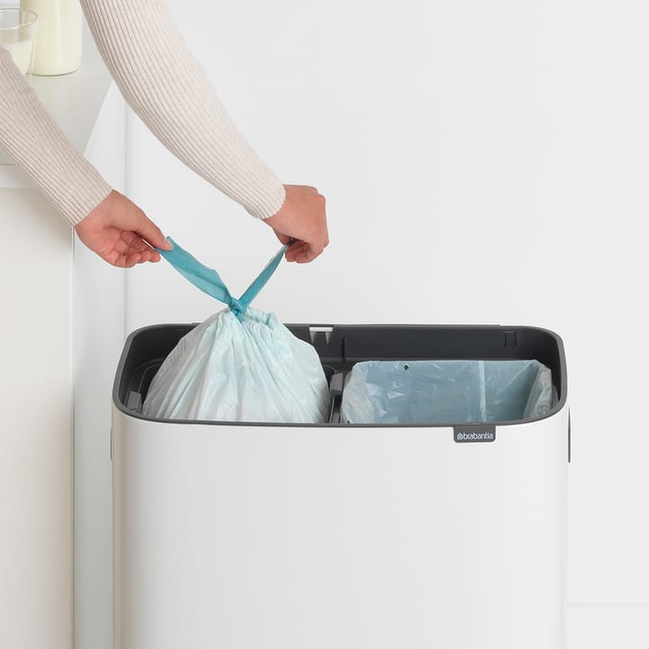 Bo touch bin 2 x 30 L, Hvit Brabantia