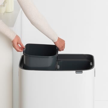 Bo touch bin 2 x 30 L - Hvit - Brabantia