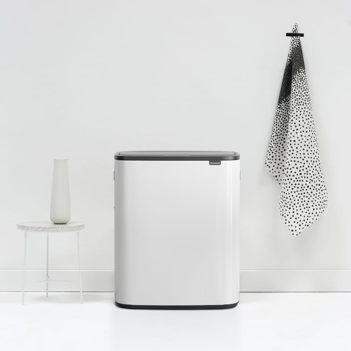 Bo touch bin 2 x 30 L, Hvit Brabantia