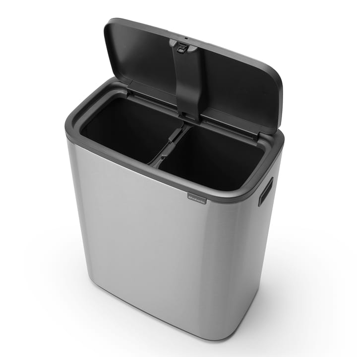 Bo touch bin 2 x 30 L, Mattbørstet stål Brabantia