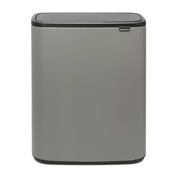 Bo touch bin 2 x 30 L - Mineral concrete grey - Brabantia